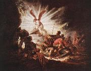 Jacob Gerritsz Cuyp The Angel Is Opening Christ's Tomb oil painting on canvas